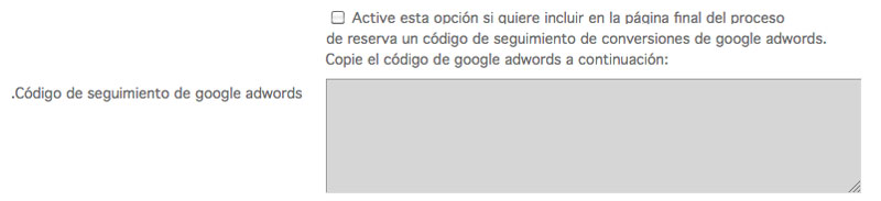 código de seguimiento Google Adwords